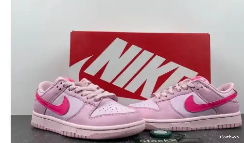 Triple Dunk (GS)  Low  Pink DH9765-600 Nike  0617